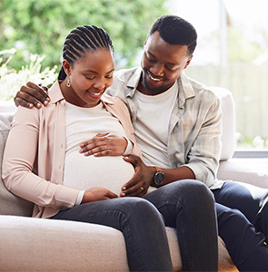 pregnant family